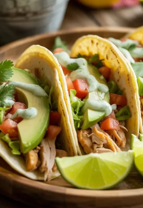 Slow Cooker Chicken Tacos 1